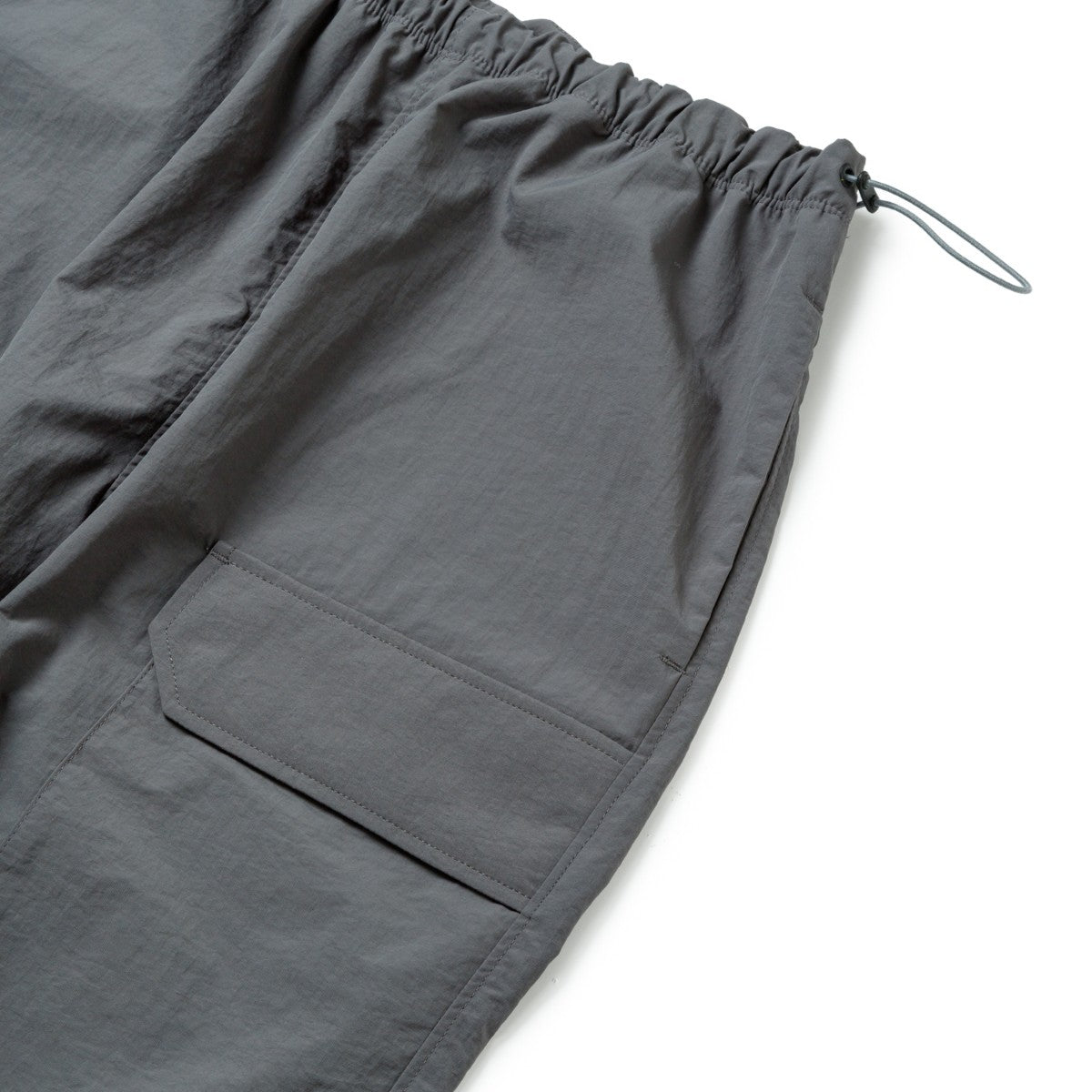 Sandinista Nylon Police Pants - CHARCOAL GRAY