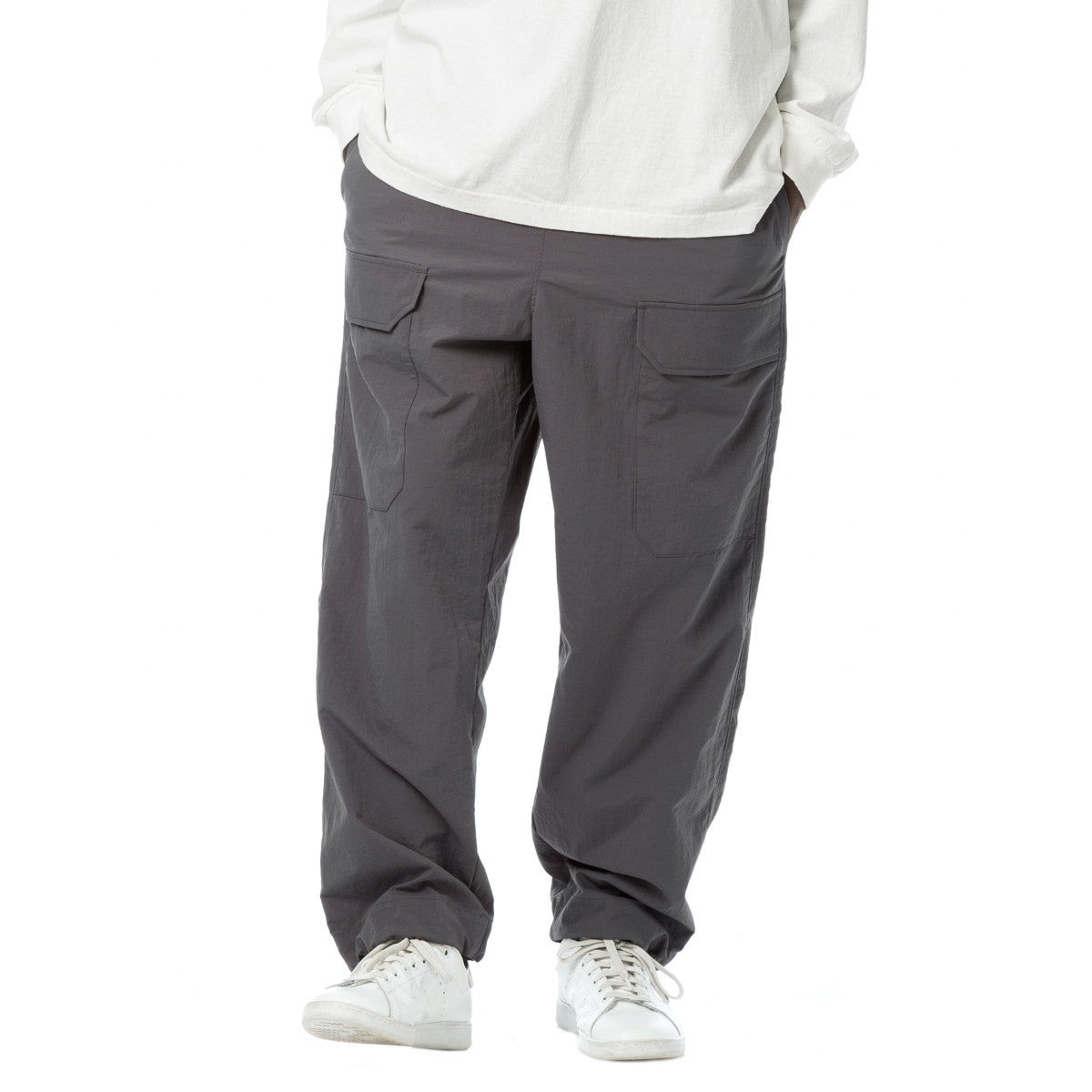 Sandinista Nylon Police Pants - CHARCOAL GRAY
