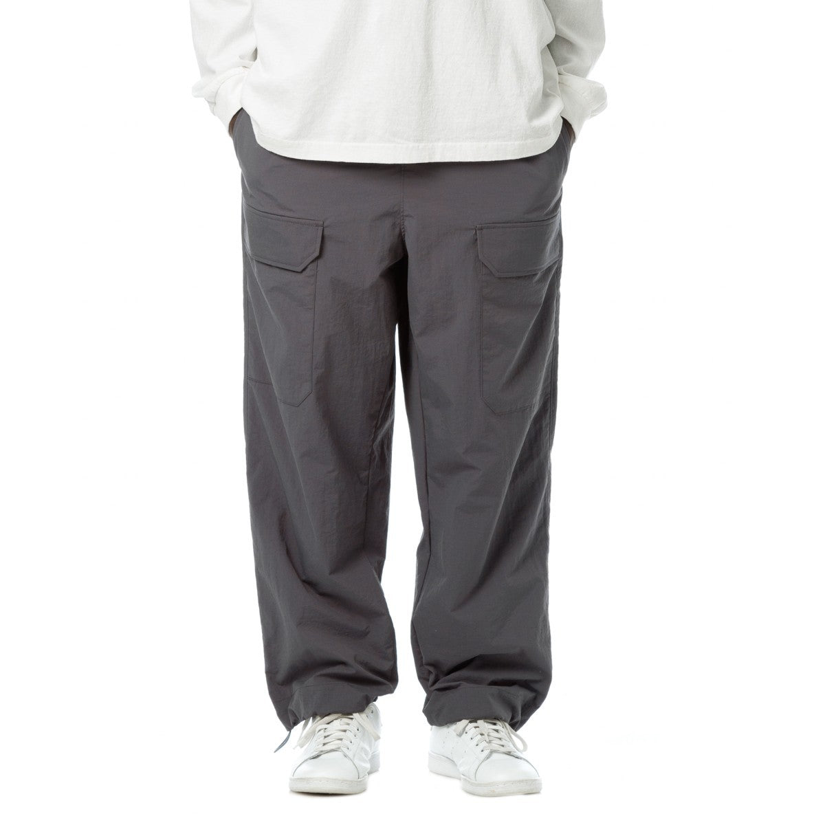 Sandinista Nylon Police Pants - CHARCOAL GRAY