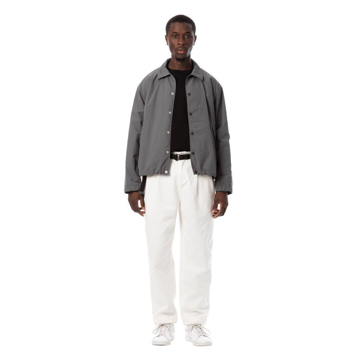 Sandinista Head Coach Jacket - CHARCOAL GRAY