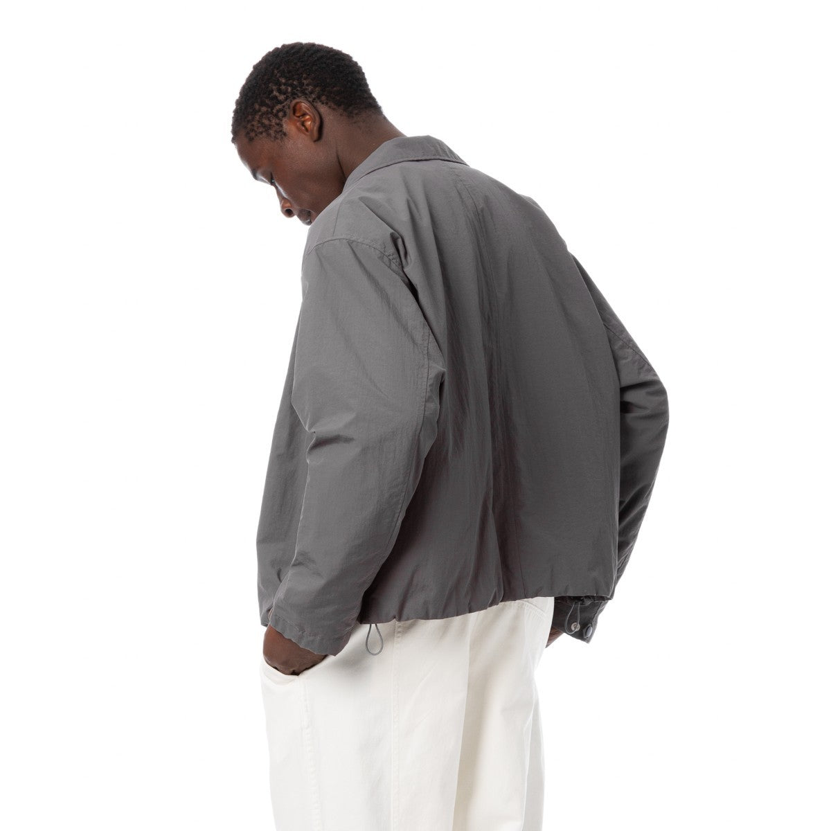 Sandinista Head Coach Jacket - CHARCOAL GRAY