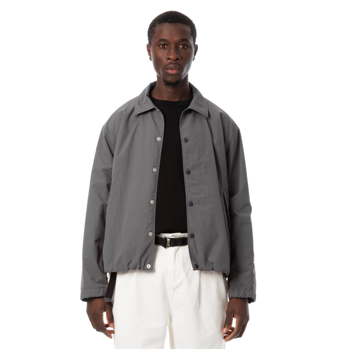 Sandinista Head Coach Jacket - CHARCOAL GRAY