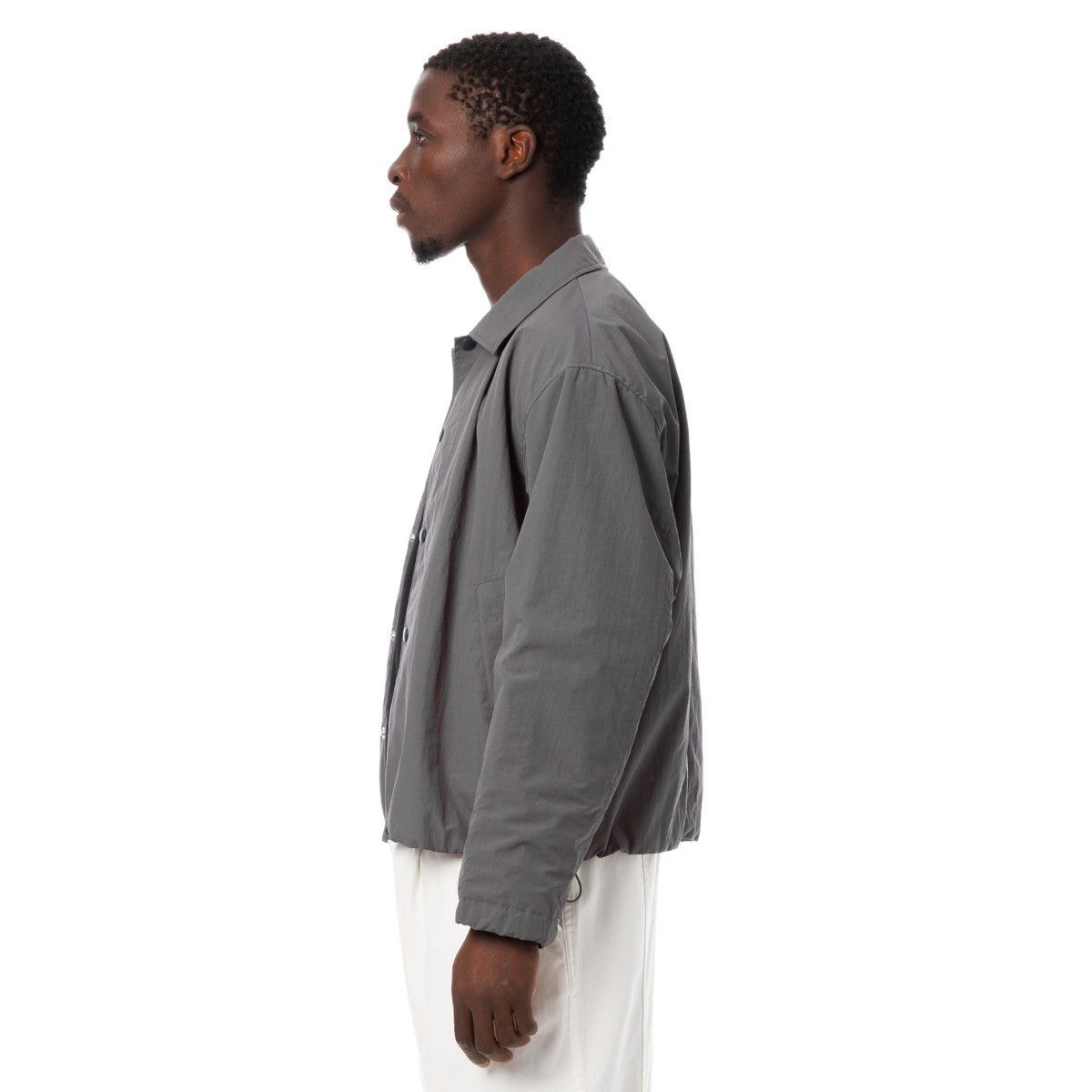 Sandinista Head Coach Jacket - CHARCOAL GRAY