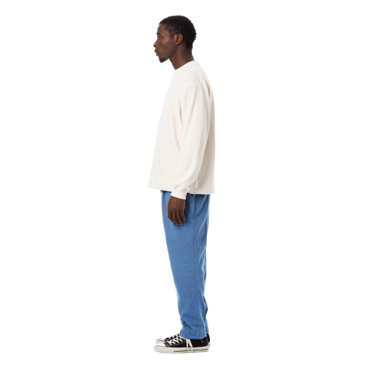Sandinista Vintage Chino Tuck Pants Overdyed - VINTAGE BLUE