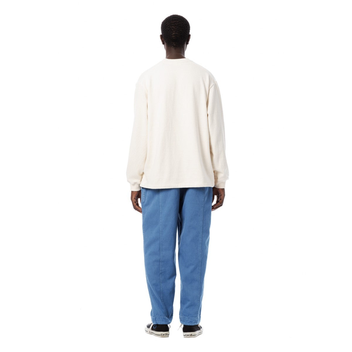 Sandinista Vintage Chino Tuck Pants Overdyed - VINTAGE BLUE