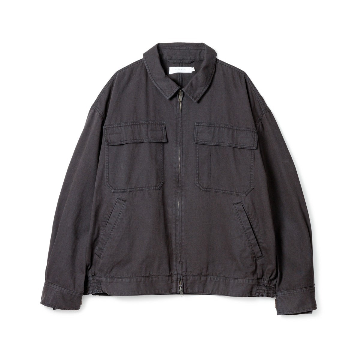 Sandinista Vintage Chino Jacket Overdyed - VINTAGE BLACK
