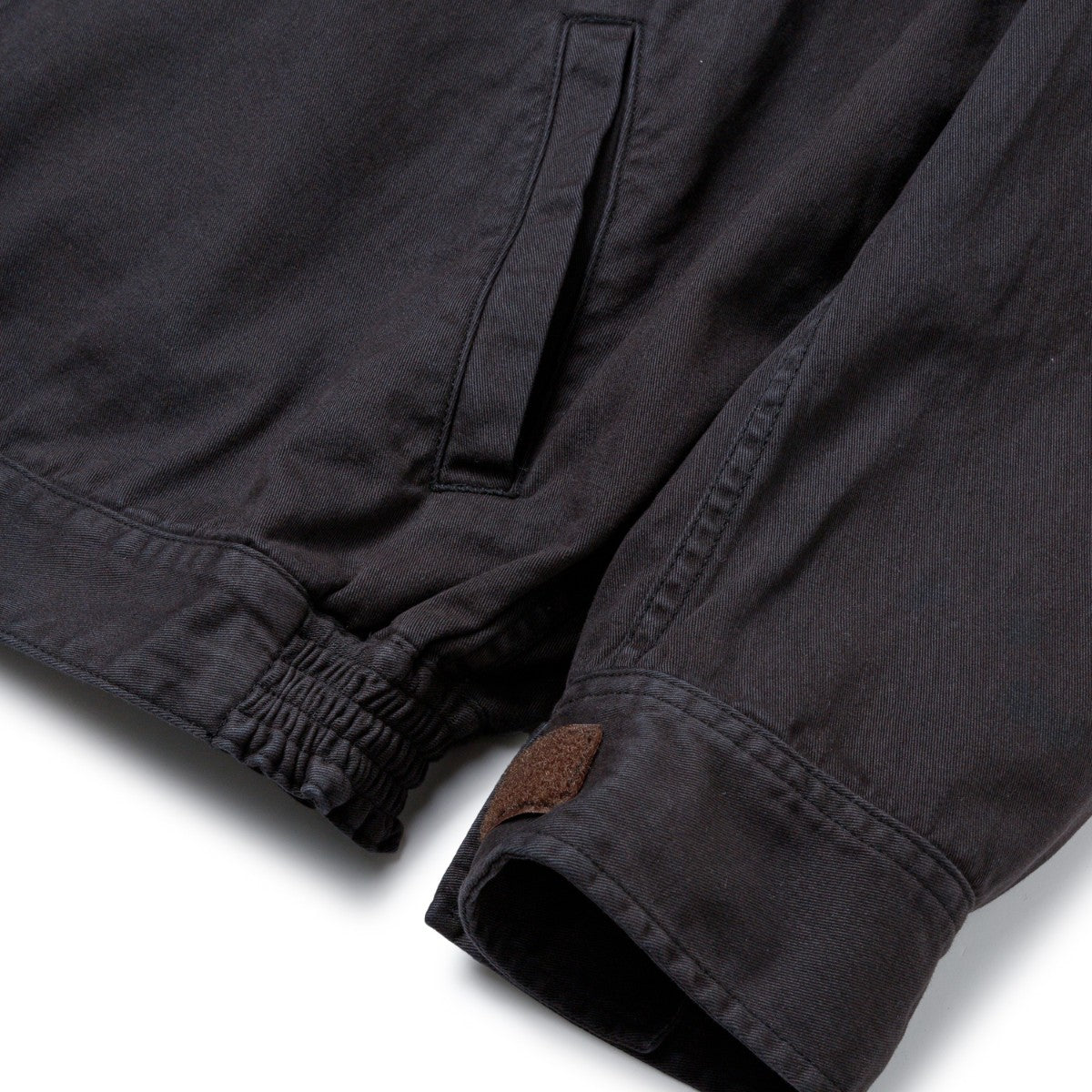 Sandinista Vintage Chino Jacket Overdyed - VINTAGE BLACK