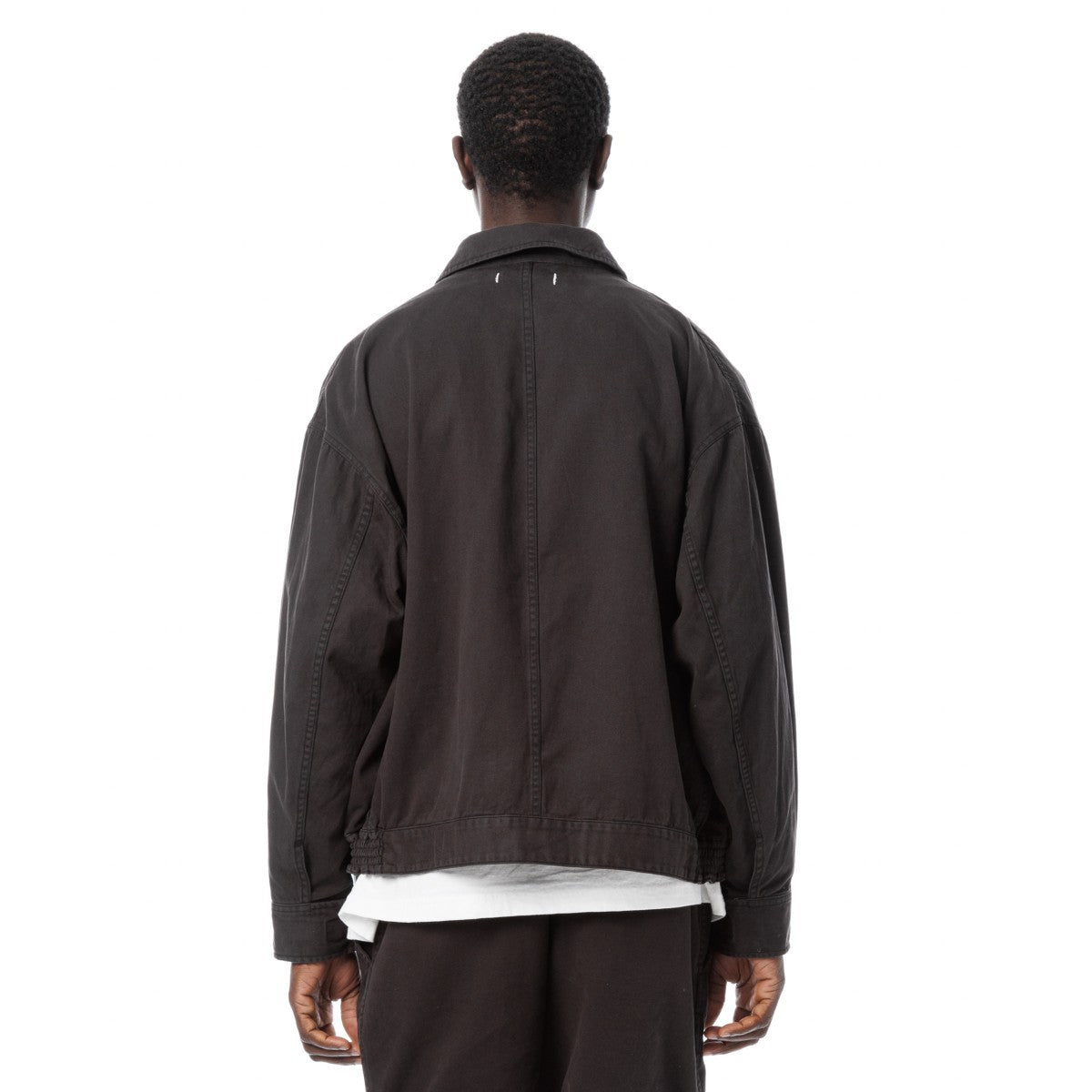 Sandinista Vintage Chino Jacket Overdyed - VINTAGE BLACK
