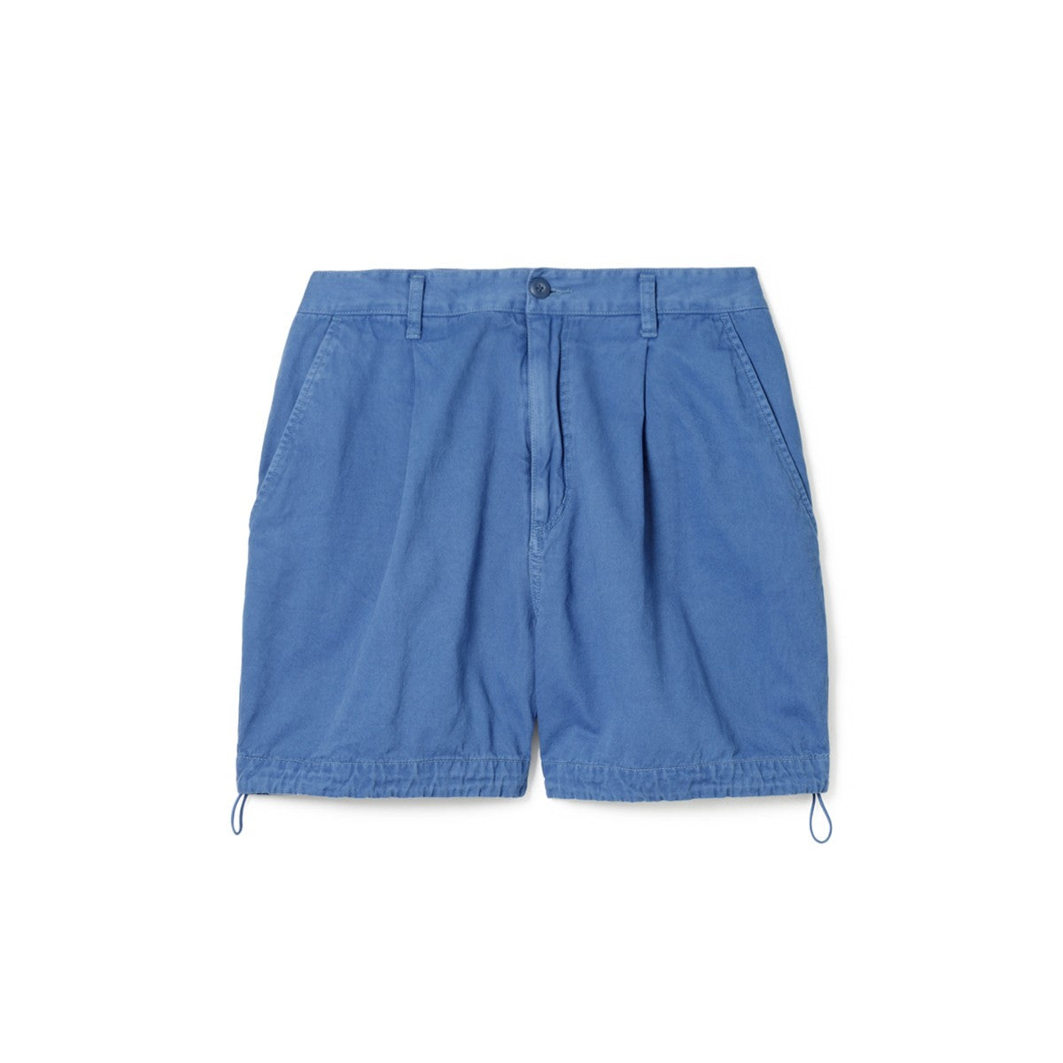 Sandinista Vintage Chino Tuck Shorts Overdyed - VINTAGE BLUE