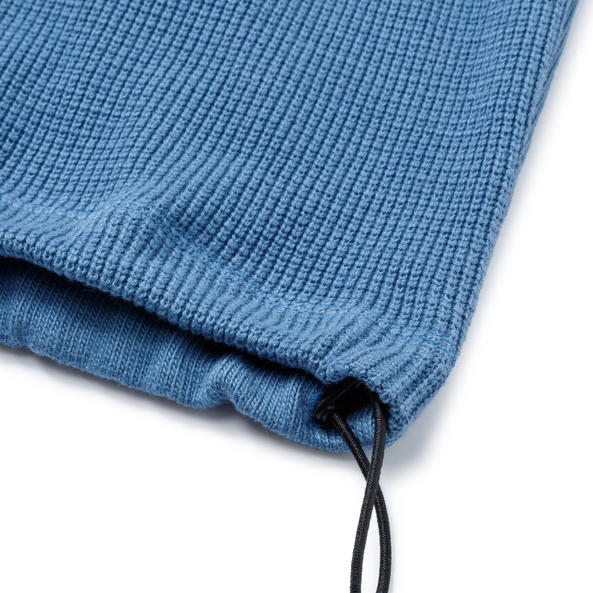 Sandinista 2 Tone Cotton Knit Top - SMOKE BLUE