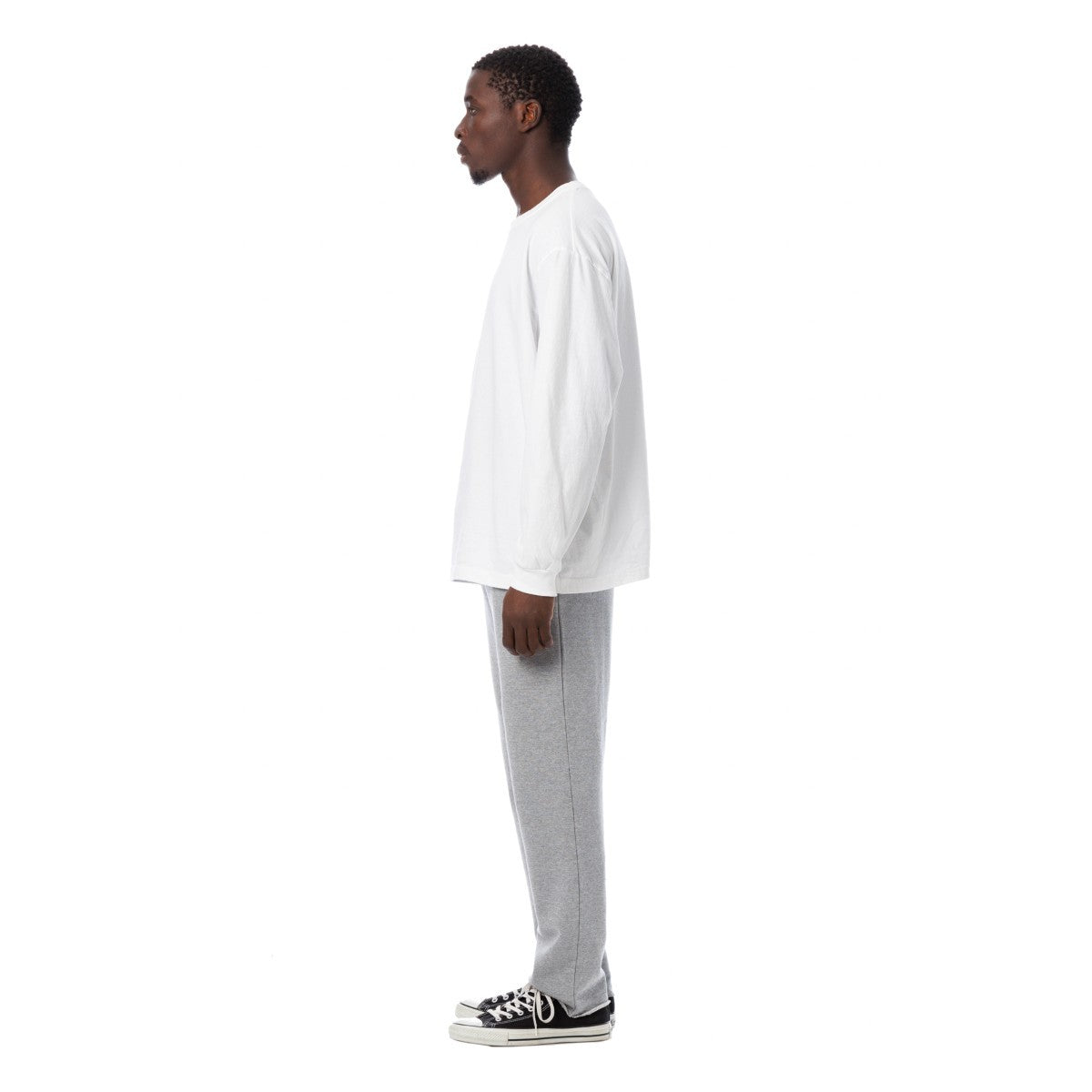 Sandinista American Cotton Sweat Pants - HEATHER GRAY