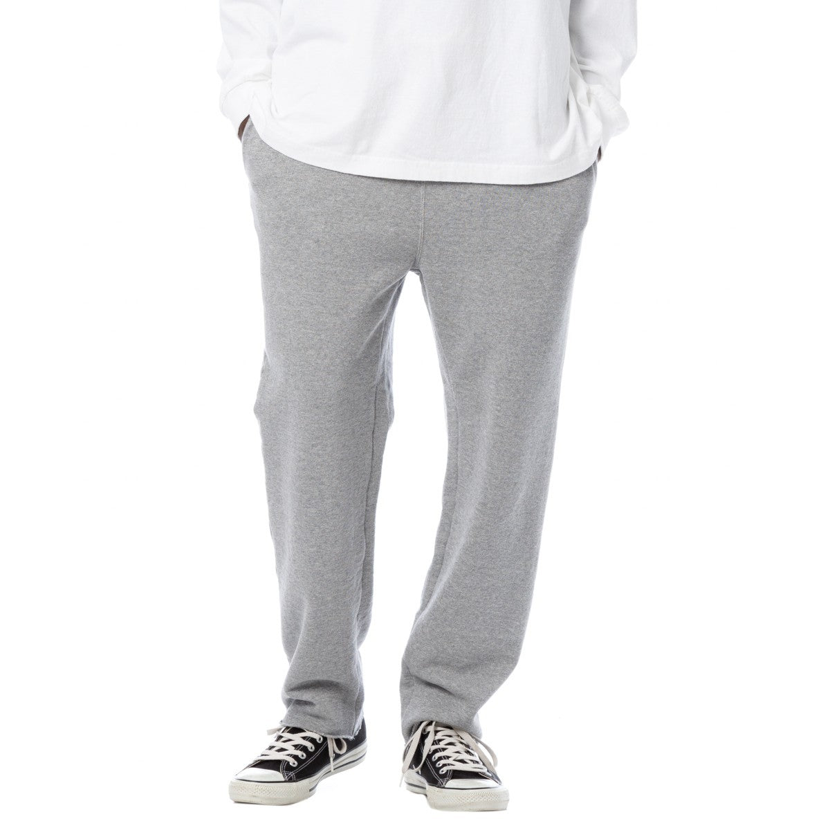 Sandinista American Cotton Sweat Pants - HEATHER GRAY