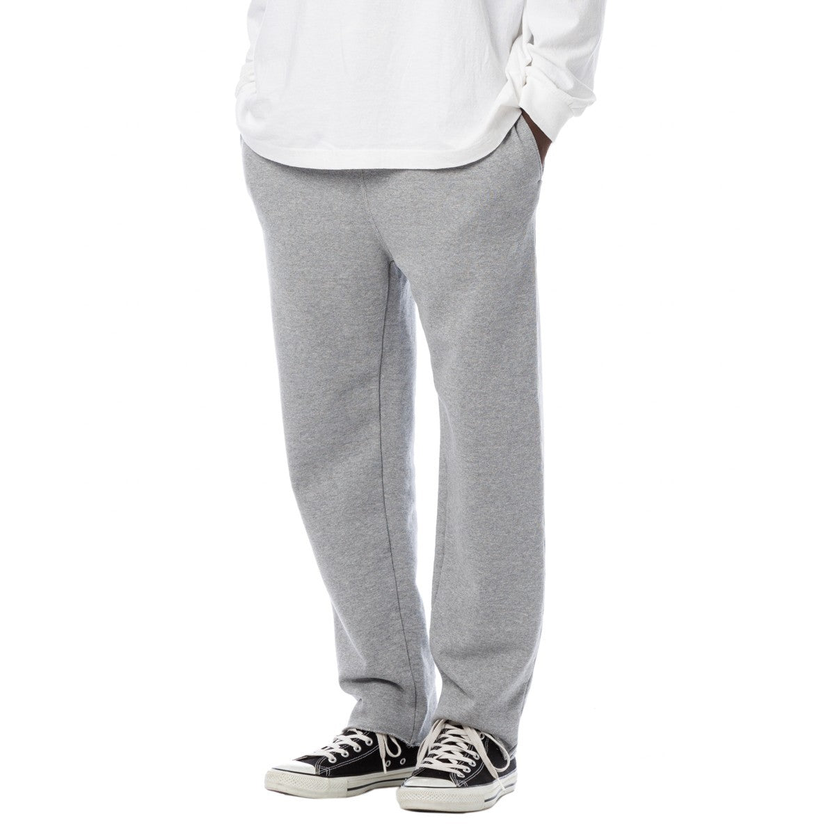 Sandinista American Cotton Sweat Pants - HEATHER GRAY