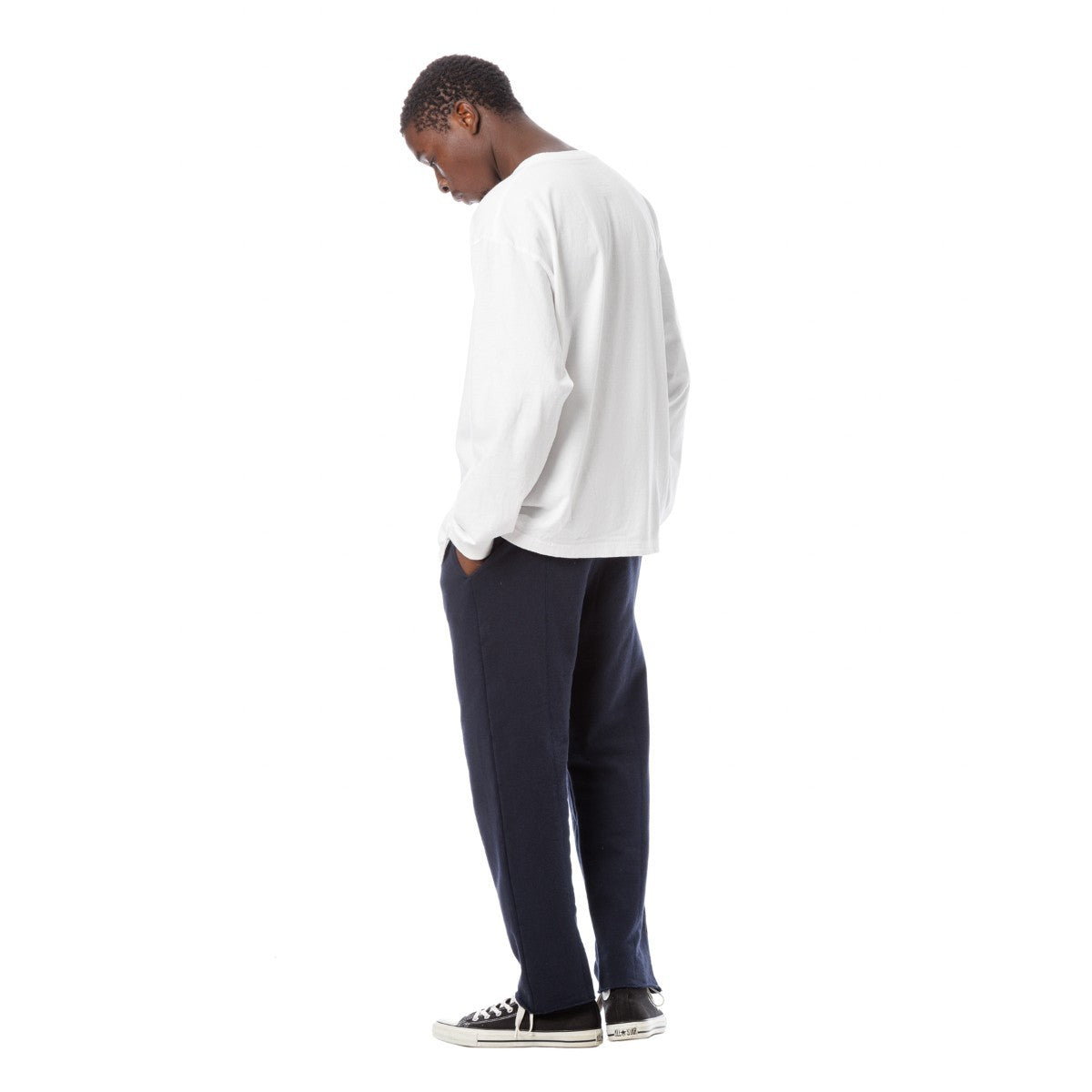 Sandinista American Cotton Sweat Pants - NAVY