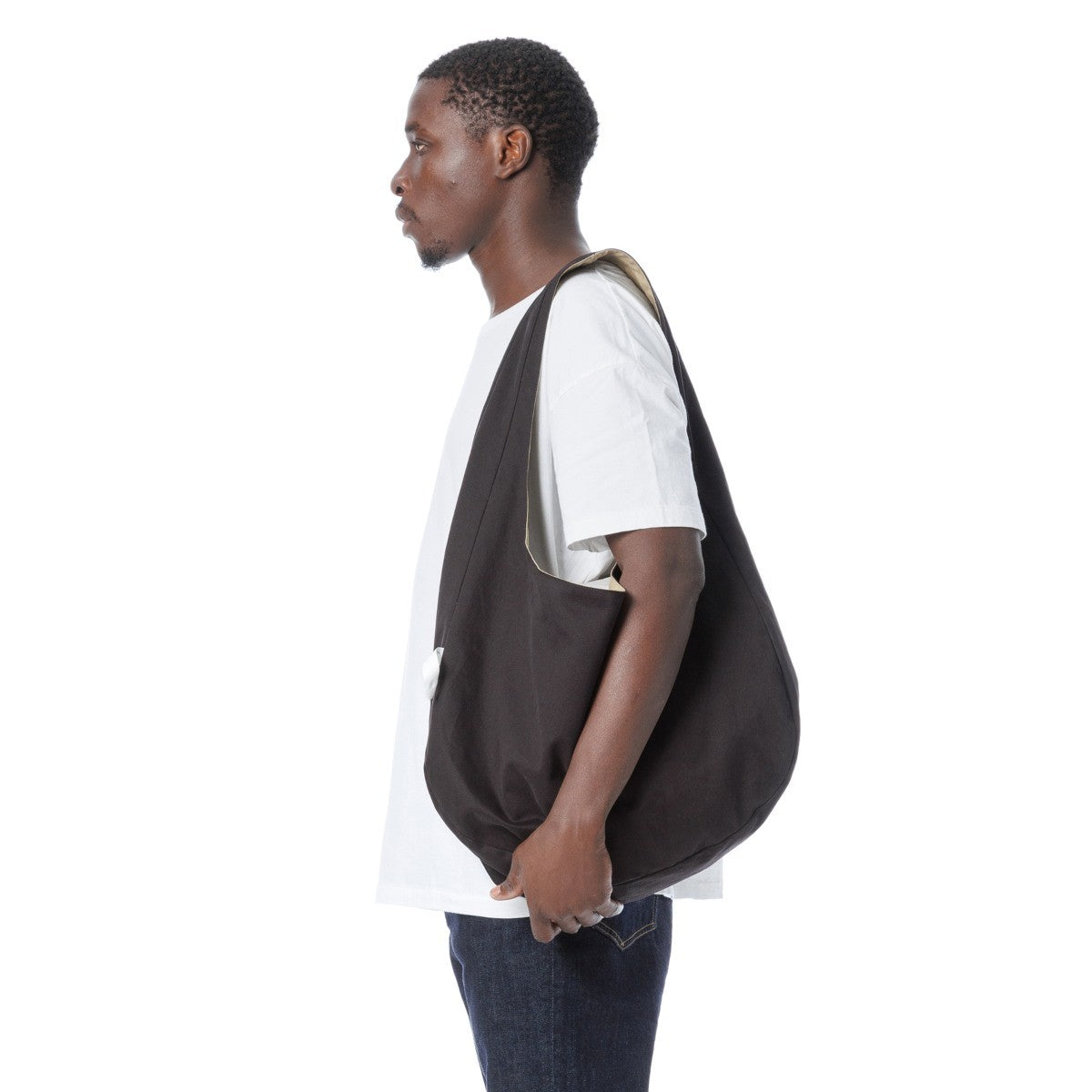 Sandinista Chino Reversible Shoulder Bag - BLACK