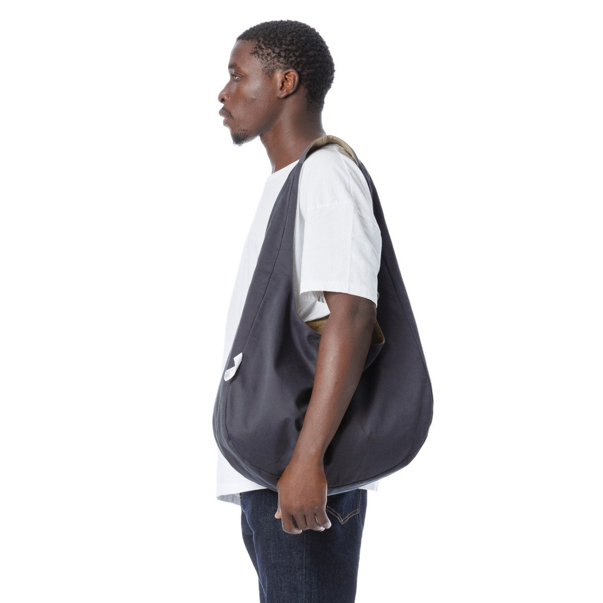 Sandinista Chino Reversible Shoulder Bag - CHARCOAL