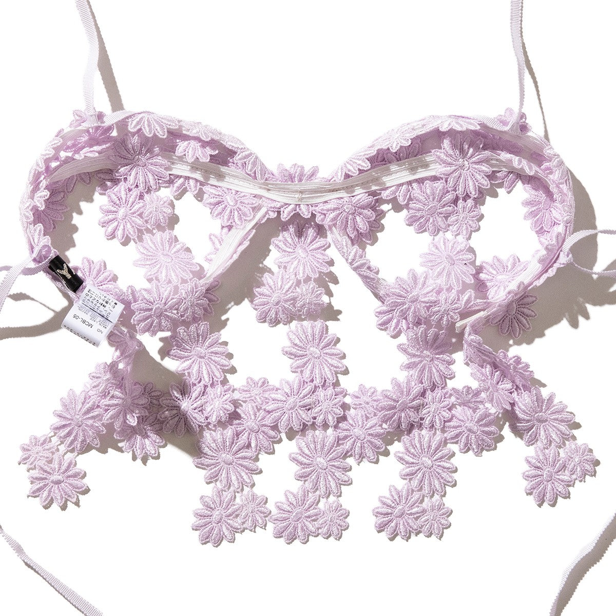 MIYAO Lace Ribbon Bustier ミヤオ レースリボンビスチェ MCBL-05【レディース トップス ビスチェ レイヤード 25SS】