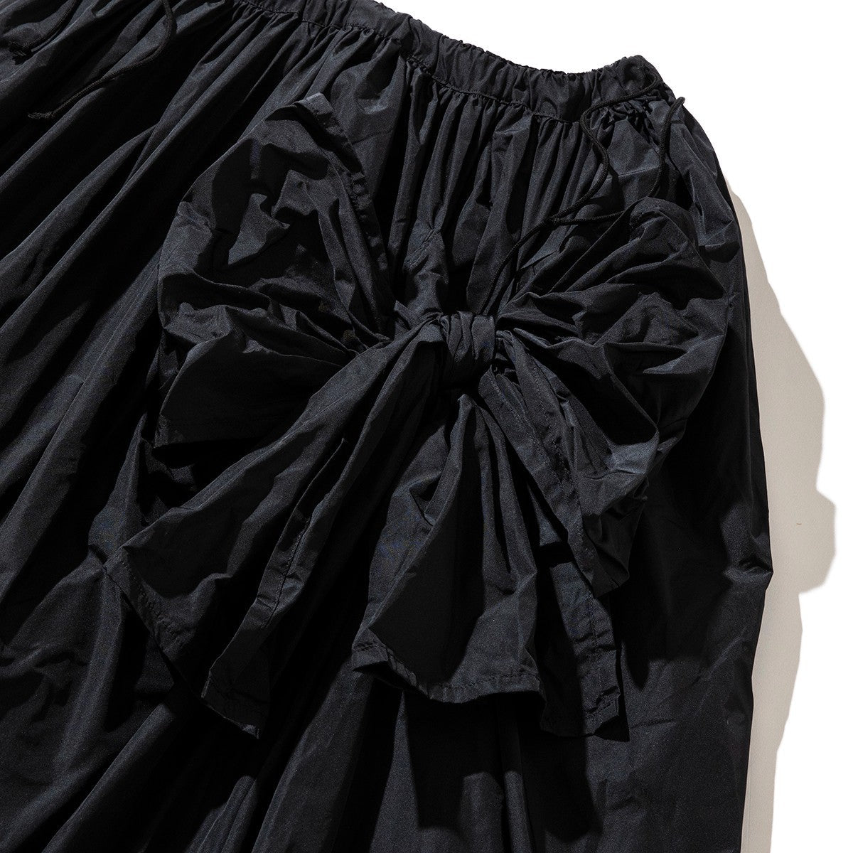 MIYAO Ribbon Skirt ミヤオ リボンスカート MCSK-01【レディース スカート シーズンレス ドローコード 25SS】