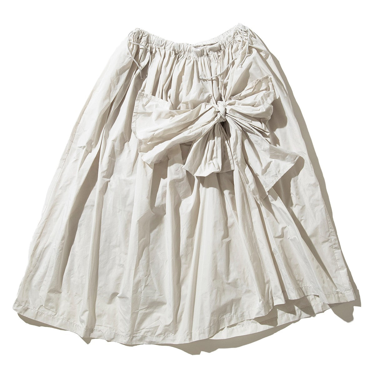 MIYAO Ribbon Skirt ミヤオ リボンスカート MCSK-01【レディース スカート シーズンレス ドローコード 25SS】