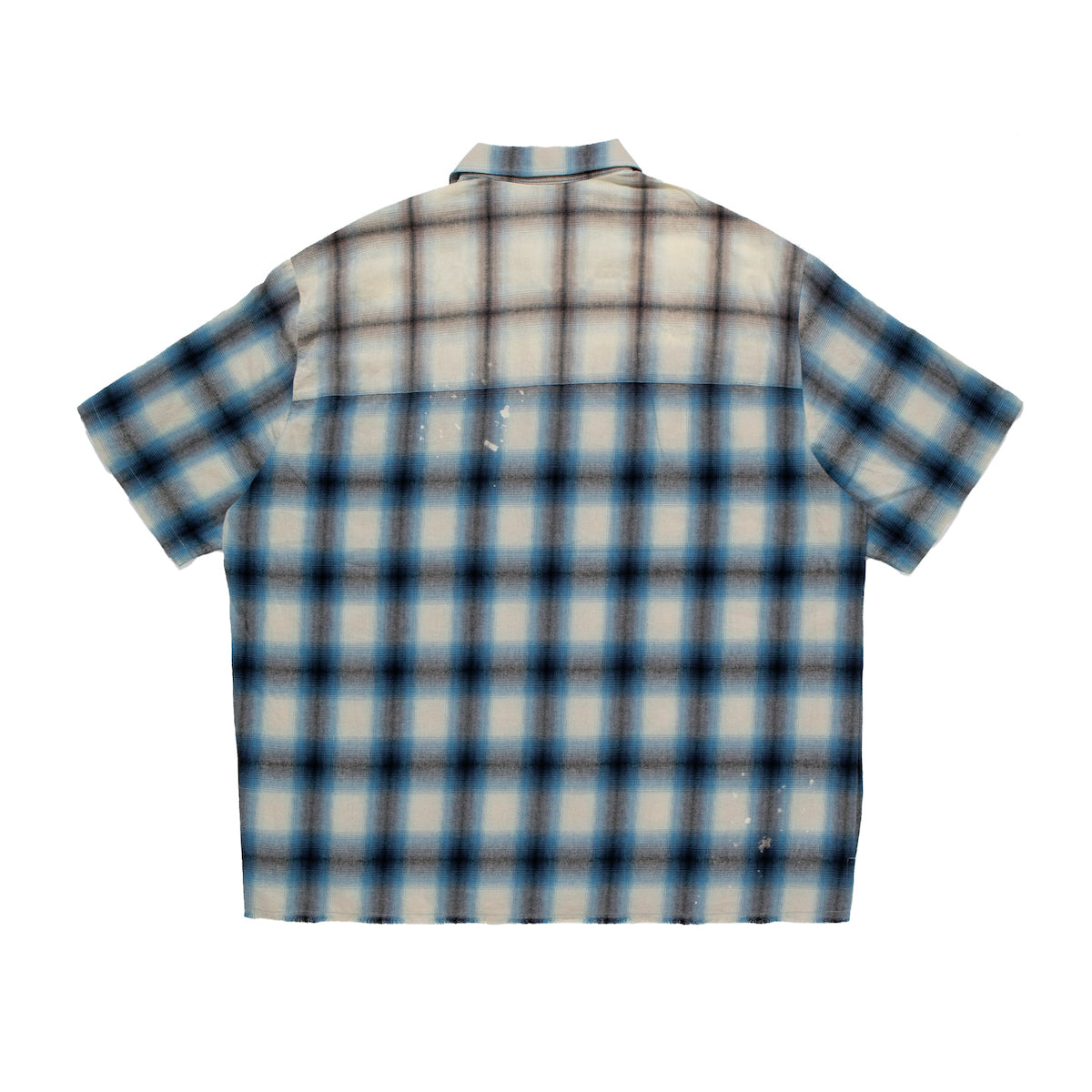 Ombre Check Damage S/S Shirt