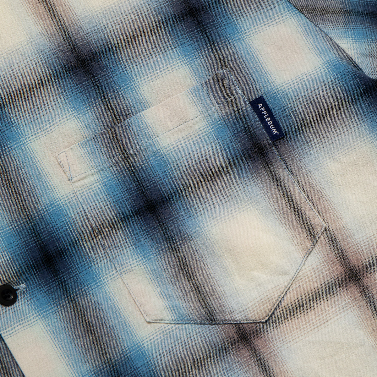 Ombre Check Damage S/S Shirt