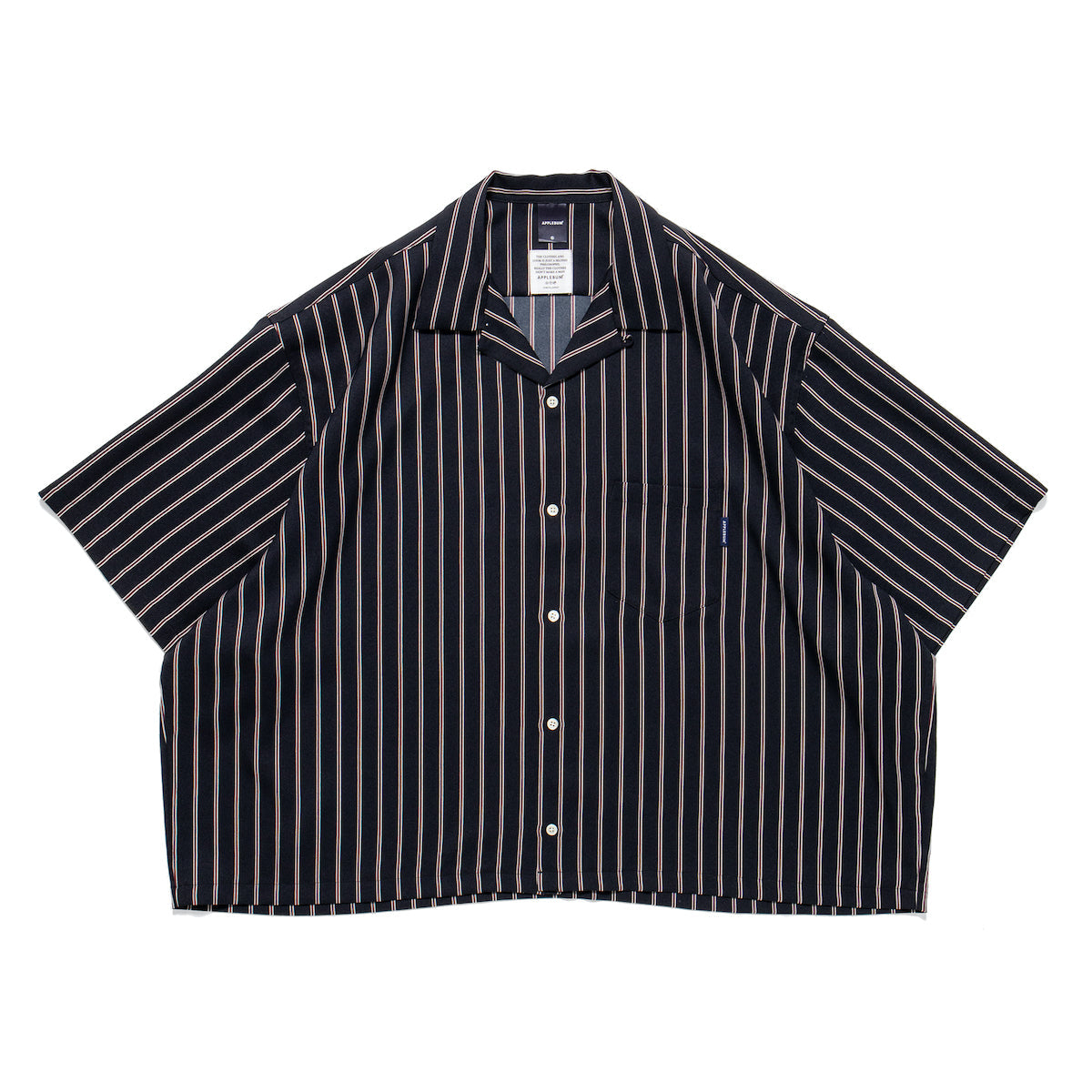 Big Sleeve Stripe Aloha Shirt