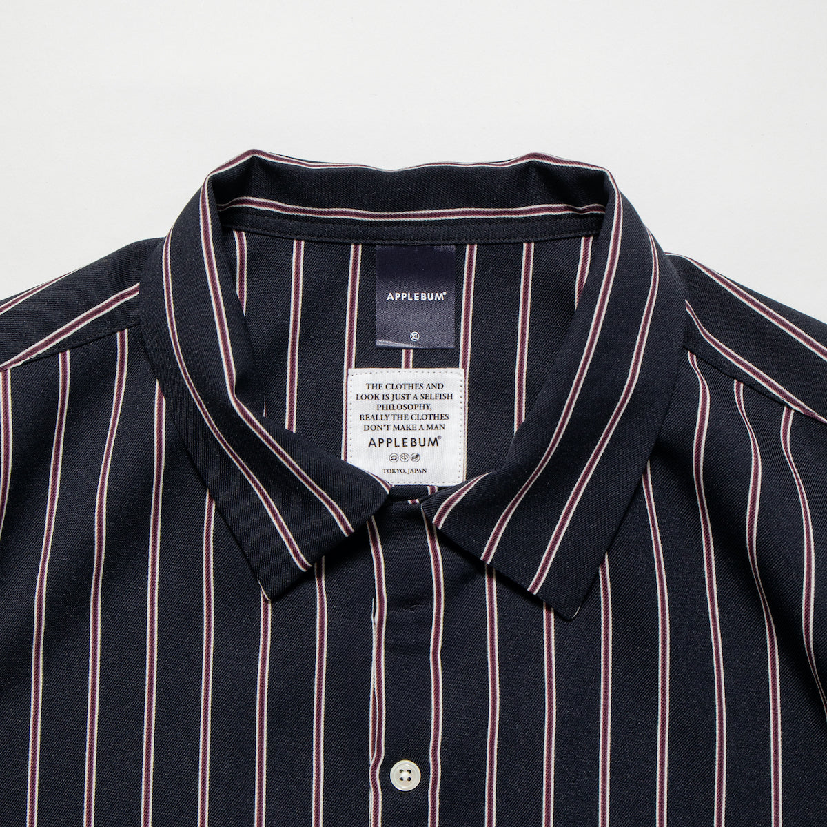 Big Sleeve Stripe Aloha Shirt