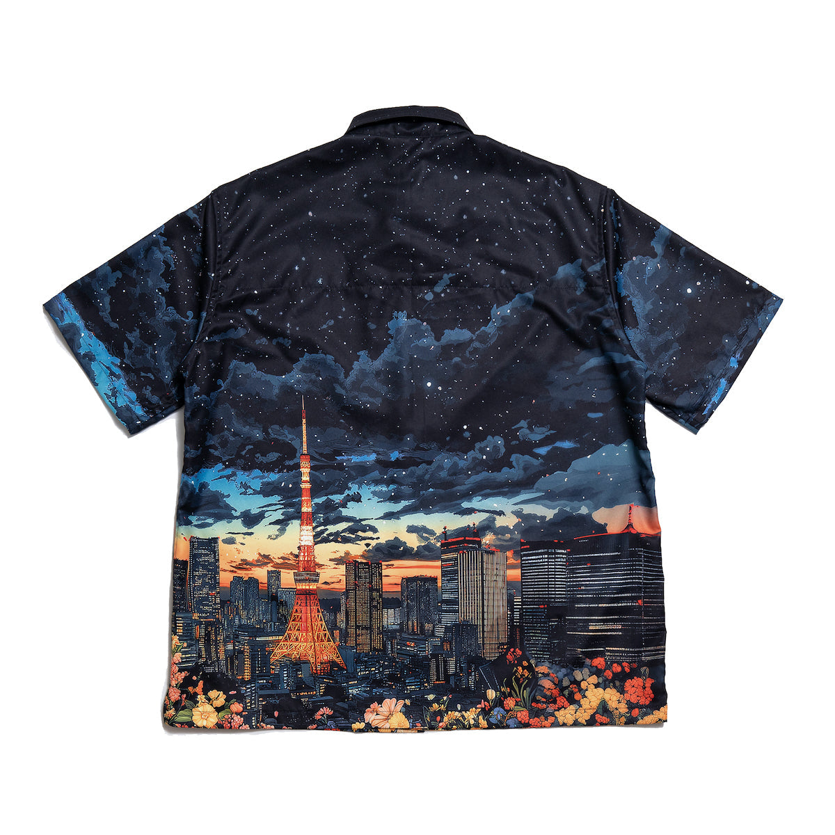 Tokyo Sunset Aloha Shirt