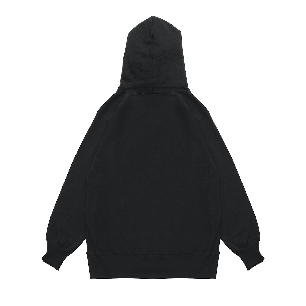 Black Logo Sweat Parka