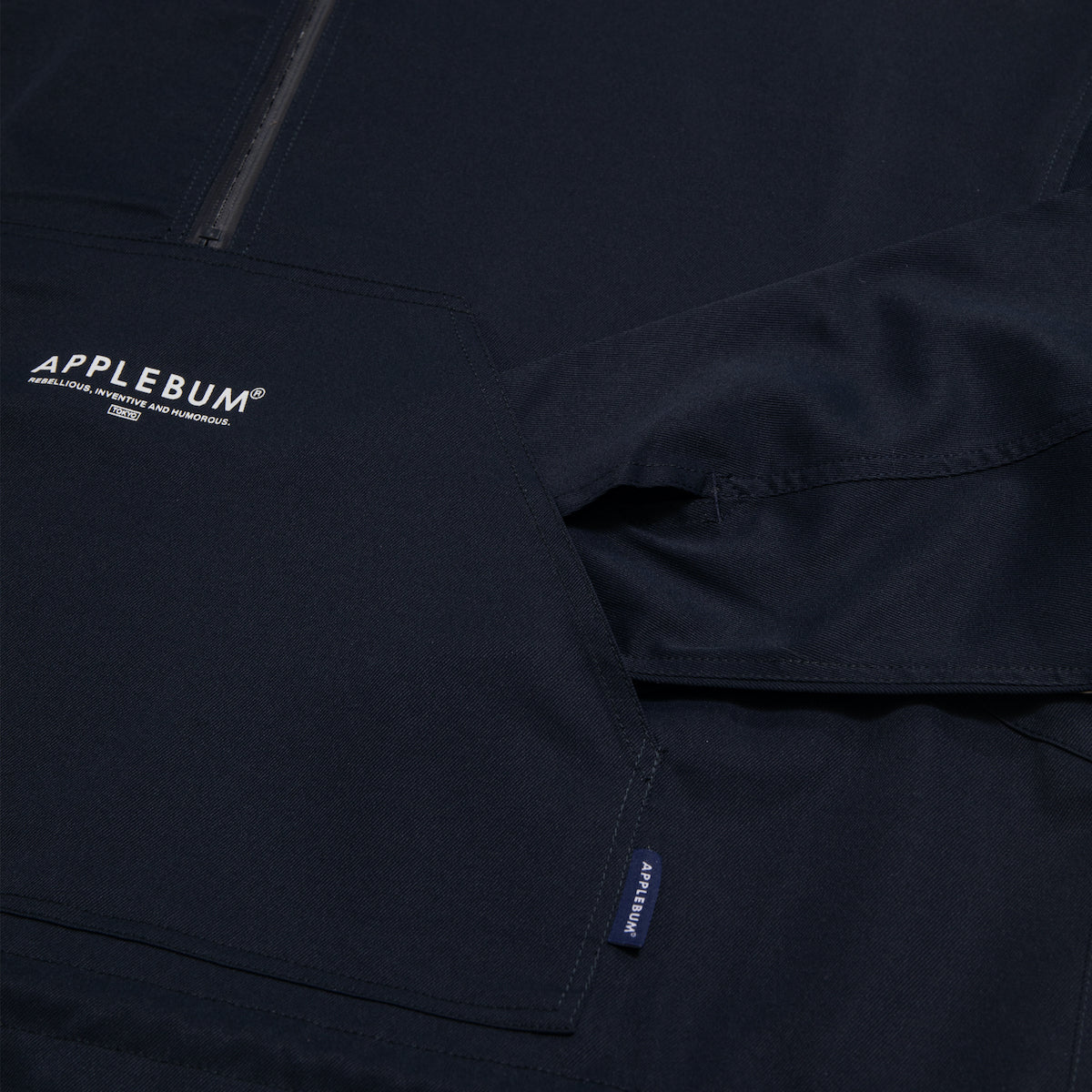 Bicolor Half-Zip Anorak