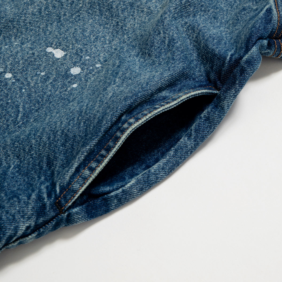 “Apple blossom Logo” Denim Jacket