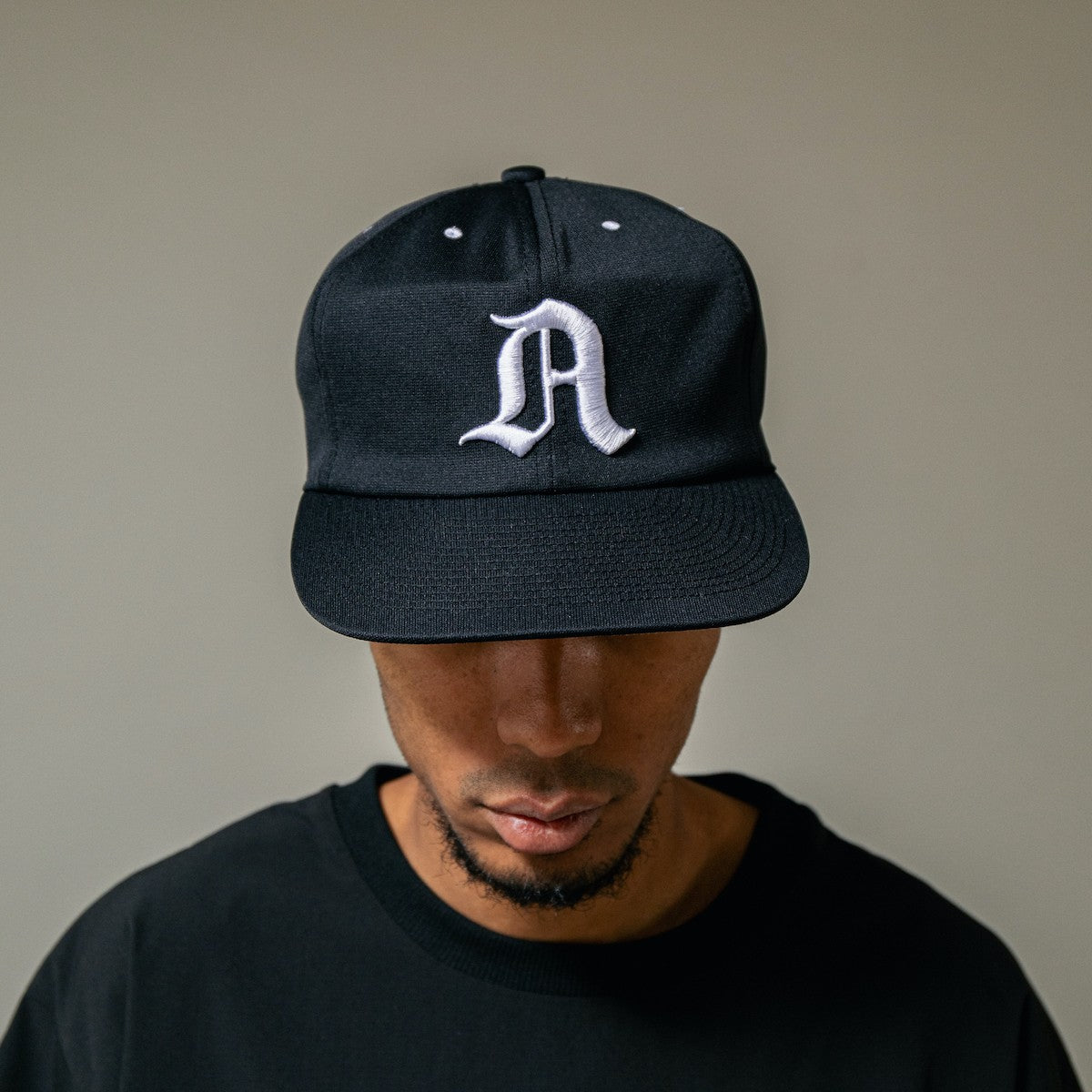 APPLEBUM A Logo Cap (KK83) - BLACK