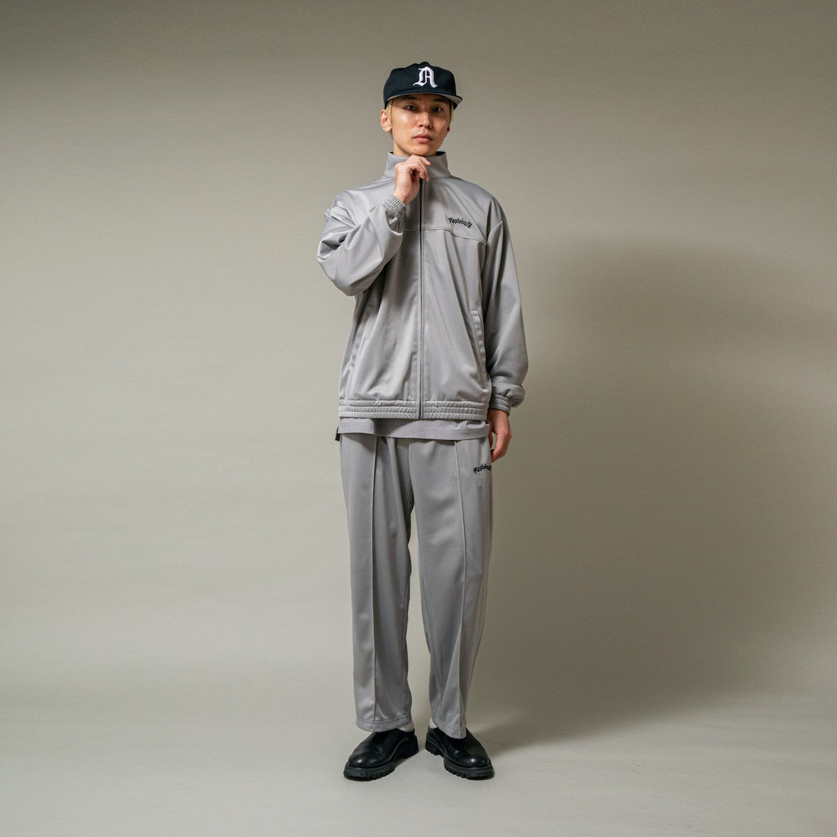 APPLEBUM A Logo Cap (KK83) - BLACK