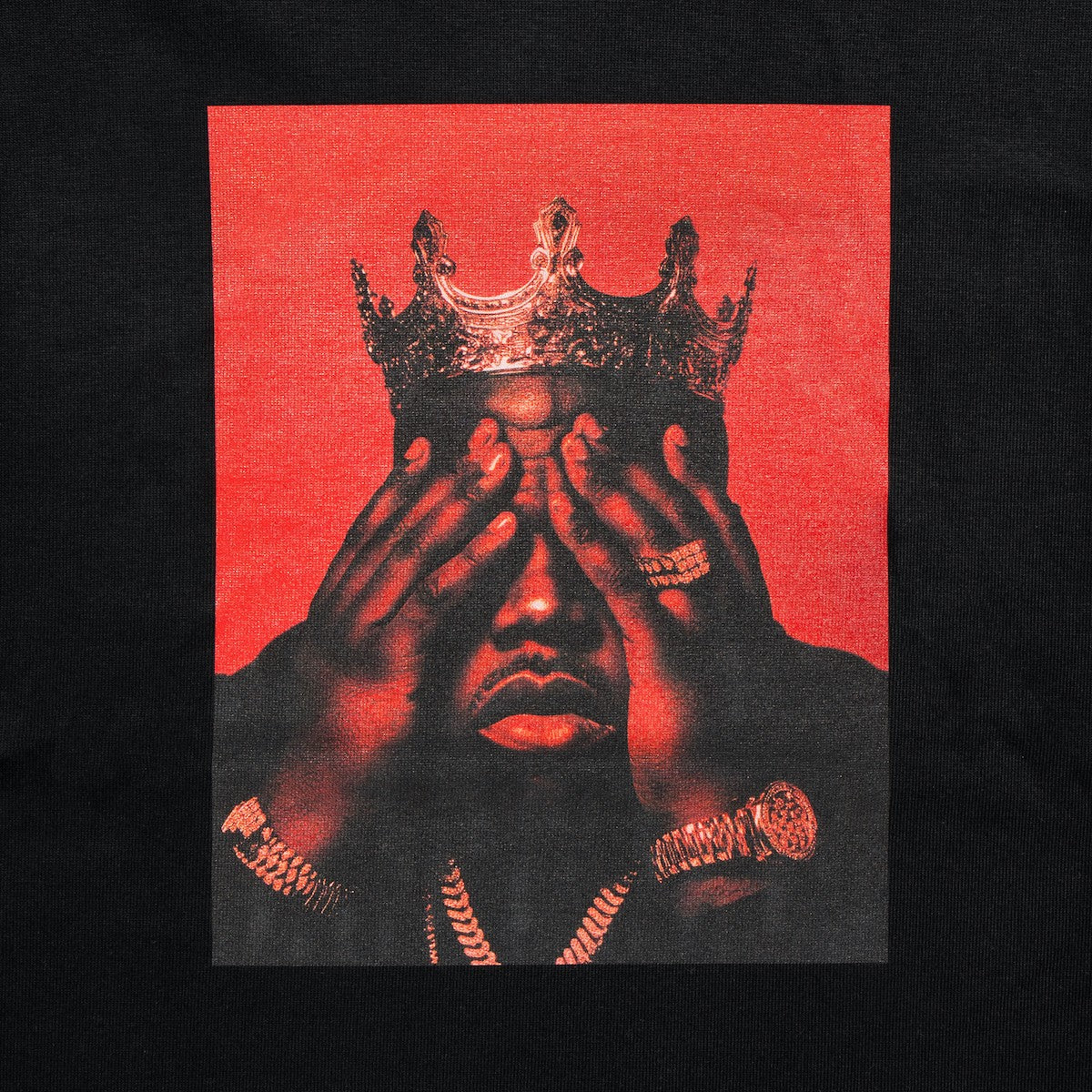 APPLEBUM "Missing you" T-shirt 12oz - BLACK