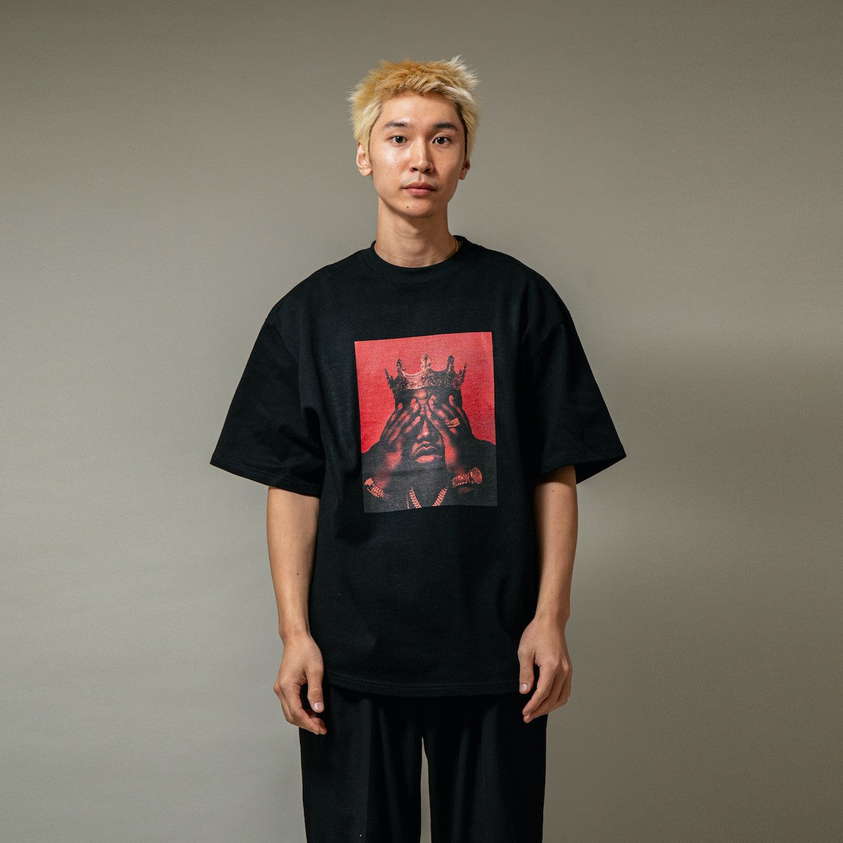 APPLEBUM "Missing you" T-shirt 12oz - BLACK