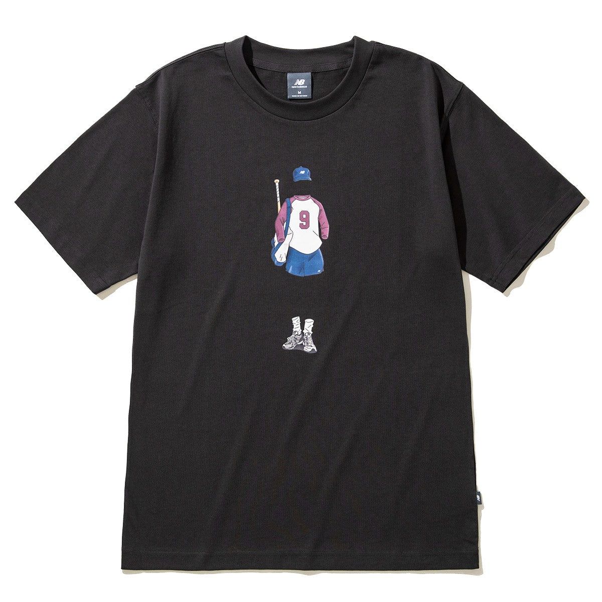 New Balance QTM BASEBALL T-SHIRT ニューバランス QTM ベースボール Tシャツ MT51657【メンズ 半袖Tシャツ グラフィック リラックスフィット 25SS】