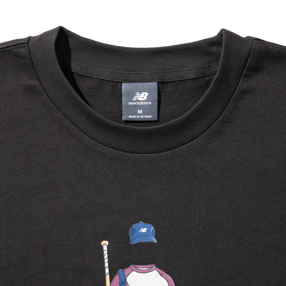 New Balance QTM BASEBALL T-SHIRT ニューバランス QTM ベースボール Tシャツ MT51657【メンズ 半袖Tシャツ グラフィック リラックスフィット 25SS】