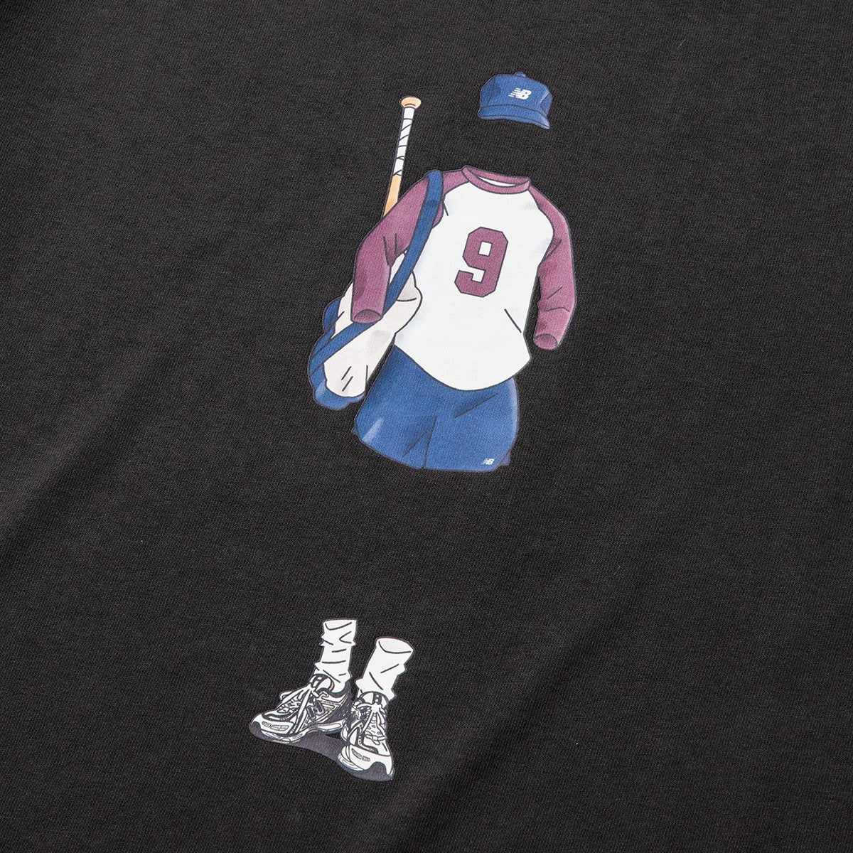 New Balance QTM BASEBALL T-SHIRT ニューバランス QTM ベースボール Tシャツ MT51657【メンズ 半袖Tシャツ グラフィック リラックスフィット 25SS】