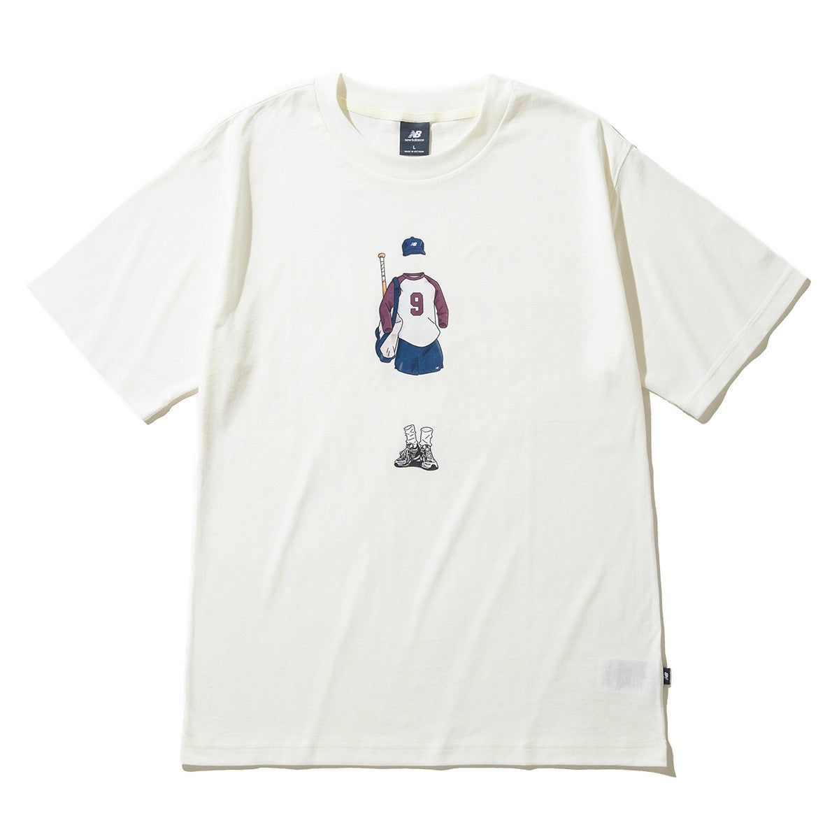 New Balance QTM BASEBALL T-SHIRT ニューバランス QTM ベースボール Tシャツ MT51657【メンズ 半袖Tシャツ グラフィック リラックスフィット 25SS】