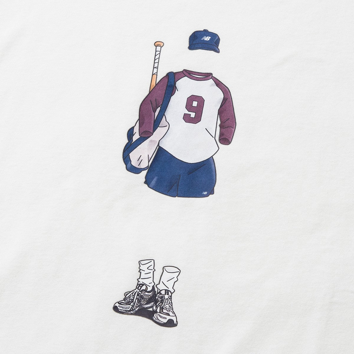 New Balance QTM BASEBALL T-SHIRT ニューバランス QTM ベースボール Tシャツ MT51657【メンズ 半袖Tシャツ グラフィック リラックスフィット 25SS】