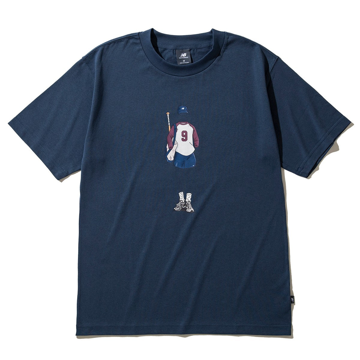 New Balance QTM BASEBALL T-SHIRT ニューバランス QTM ベースボール Tシャツ MT51657【メンズ 半袖Tシャツ グラフィック リラックスフィット 25SS】