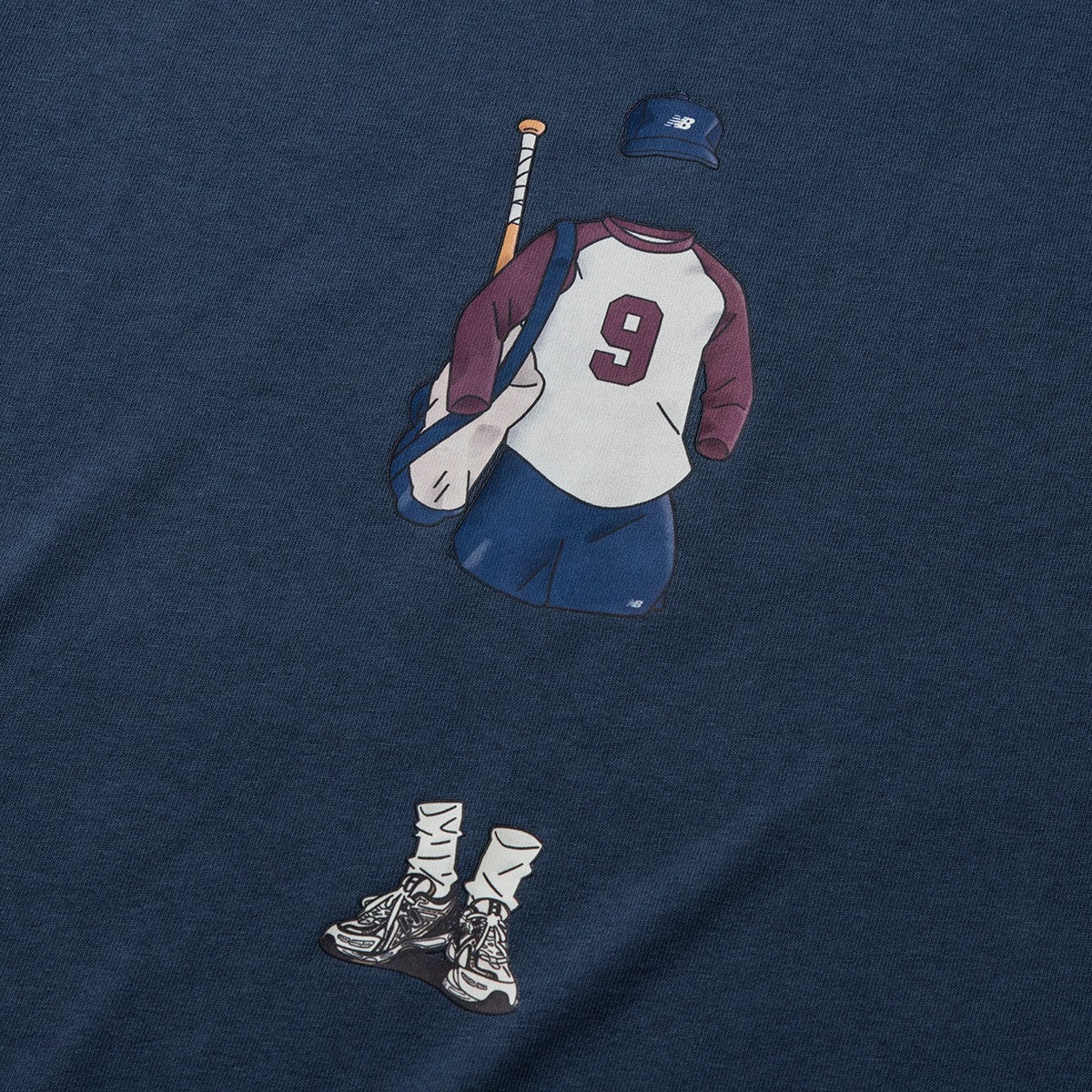 New Balance QTM BASEBALL T-SHIRT ニューバランス QTM ベースボール Tシャツ MT51657【メンズ 半袖Tシャツ グラフィック リラックスフィット 25SS】