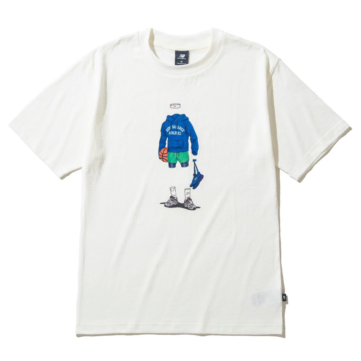 New Balance QTM BASKETBALL T-SHIRT ニューバランス QTM バスケットボール Tシャツ MT51658【メンズ 半袖Tシャツ グラフィック リラックスフィット 25SS】