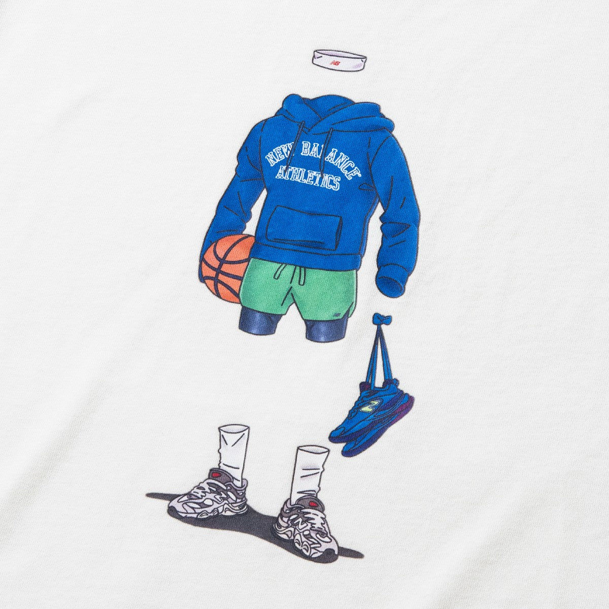 New Balance QTM BASKETBALL T-SHIRT ニューバランス QTM バスケットボール Tシャツ MT51658【メンズ 半袖Tシャツ グラフィック リラックスフィット 25SS】