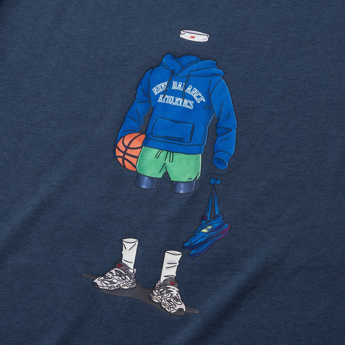 New Balance QTM BASKETBALL T-SHIRT ニューバランス QTM バスケットボール Tシャツ MT51658【メンズ 半袖Tシャツ グラフィック リラックスフィット 25SS】