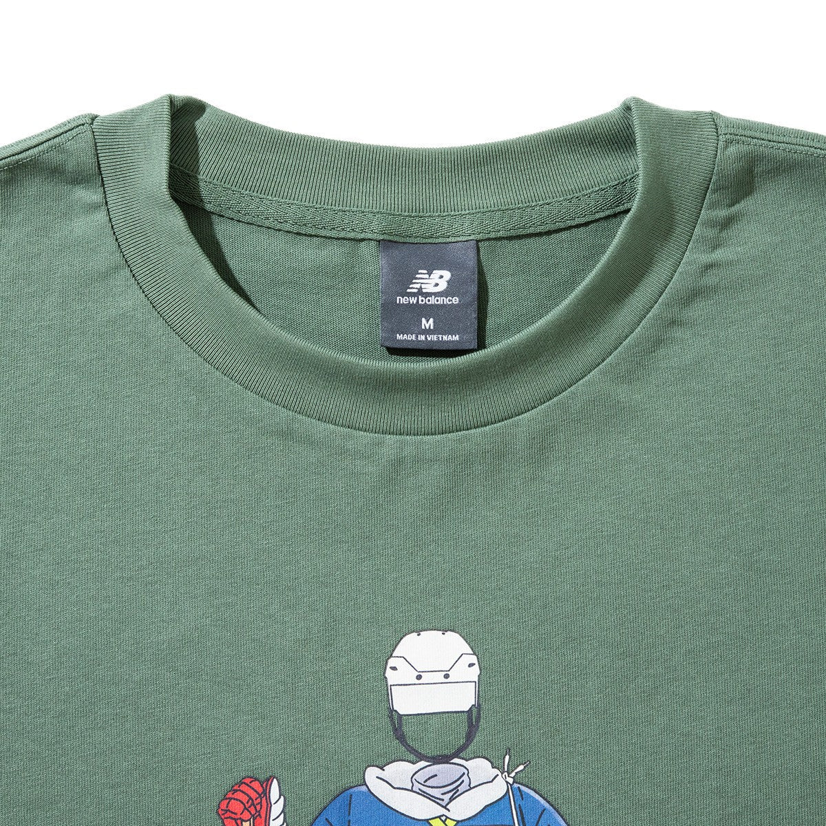 New Balance QTM HOCKEY T-SHIRT ニューバランス QTM ホッケー Tシャツ MT51659【メンズ 半袖Tシャツ グラフィック リラックスフィット 25SS】