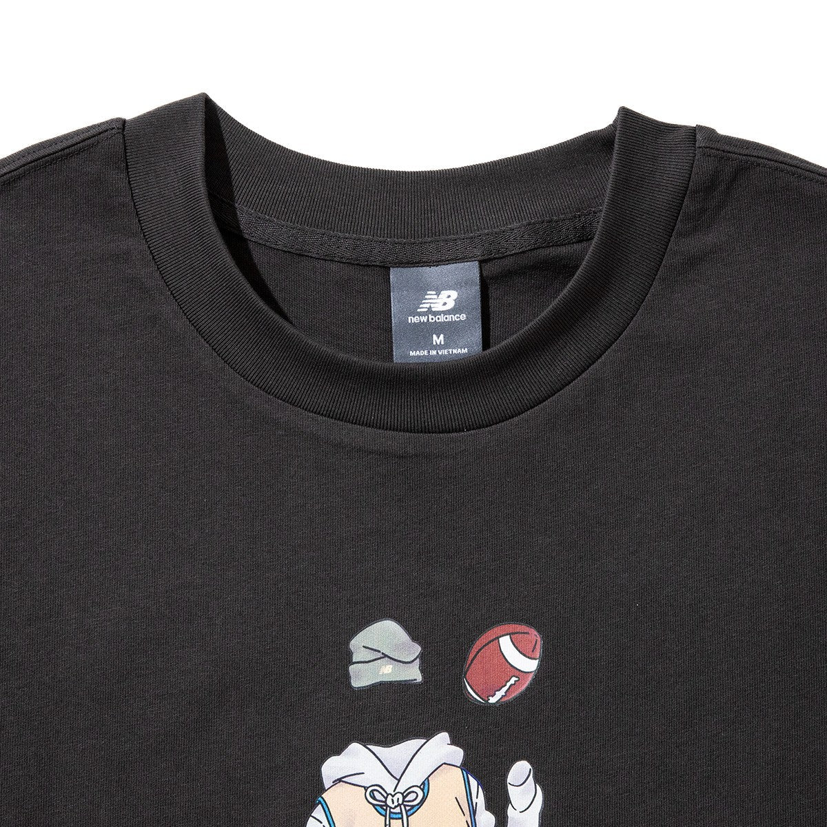 New Balance QTM FOOTBALL T-SHIRT ニューバランス QTM フットボール Tシャツ MT51660【メンズ 半袖Tシャツ グラフィック リラックスフィット 25SS】