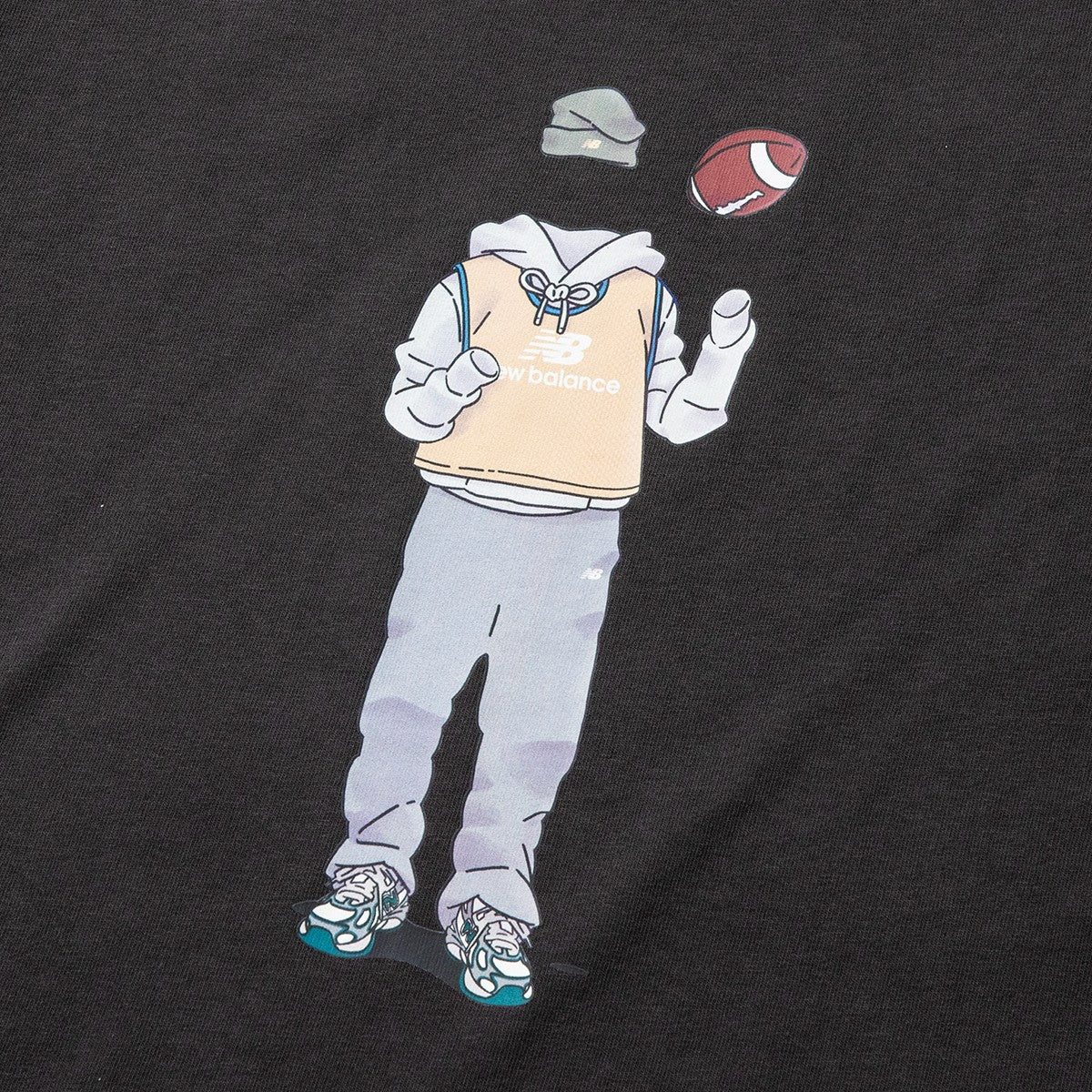 New Balance QTM FOOTBALL T-SHIRT ニューバランス QTM フットボール Tシャツ MT51660【メンズ 半袖Tシャツ グラフィック リラックスフィット 25SS】