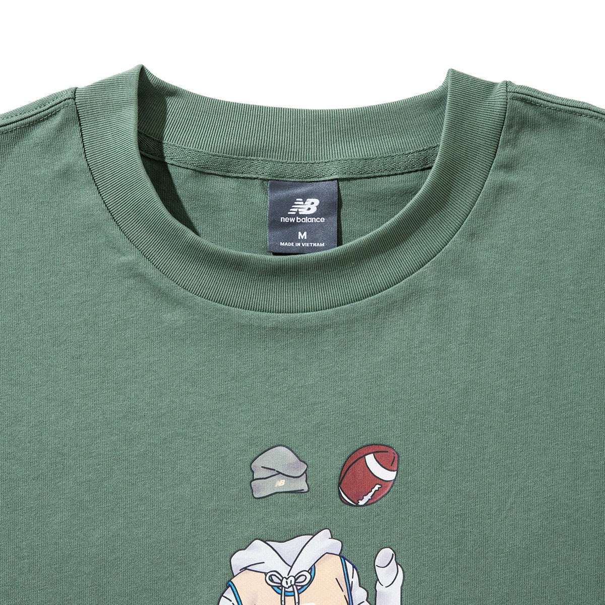 New Balance QTM FOOTBALL T-SHIRT ニューバランス QTM フットボール Tシャツ MT51660【メンズ 半袖Tシャツ グラフィック リラックスフィット 25SS】