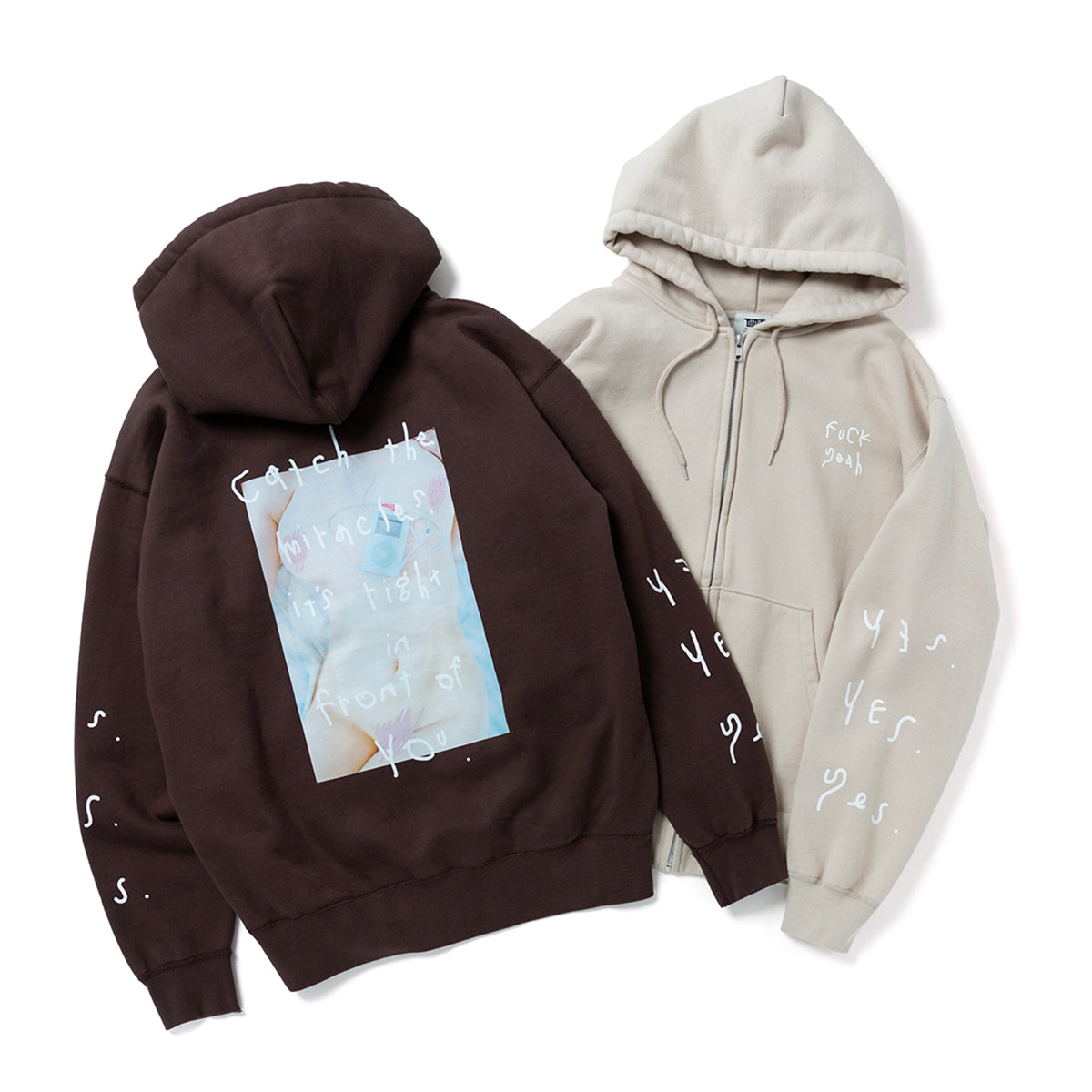 Catch the miracles Zip Parka (RUTSUBO×Yuri Hanamori × MOMO)